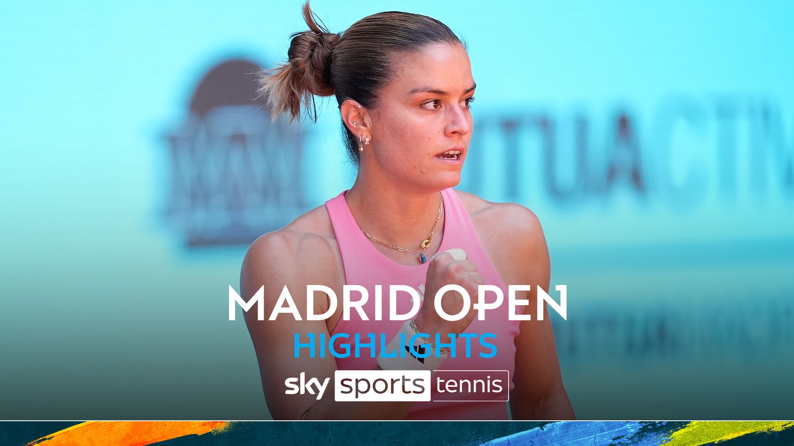 Maria Sakkari vs Jasmine Paolini Madrid Open highlights Tennis News