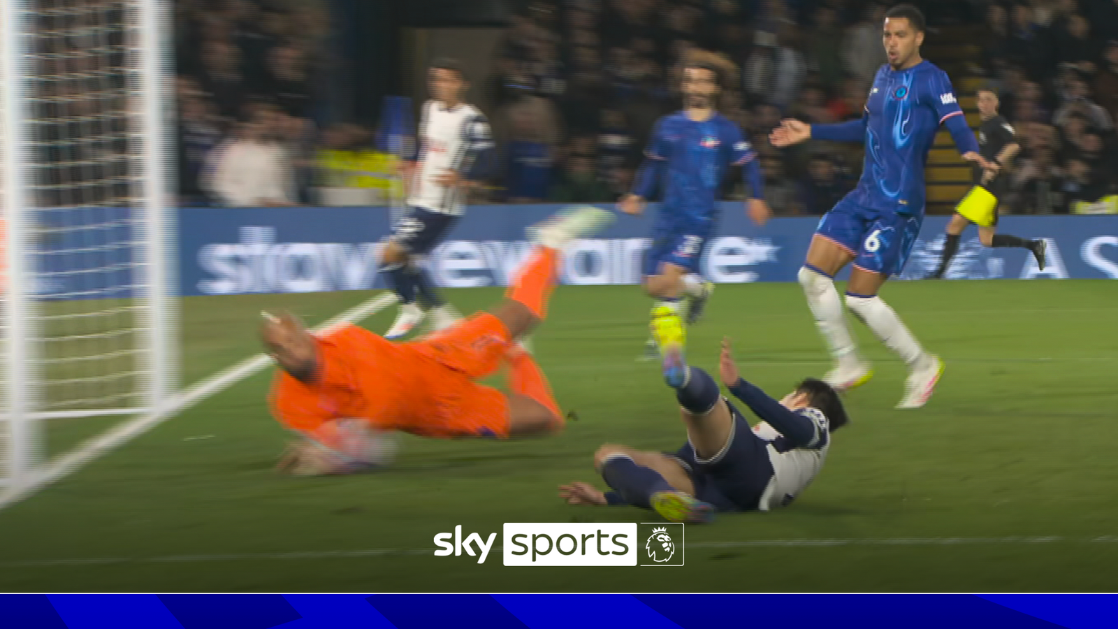 Save R Sanchez (89) Chelsea 1 - 0 Tottenham Hotspur - Sky Sports