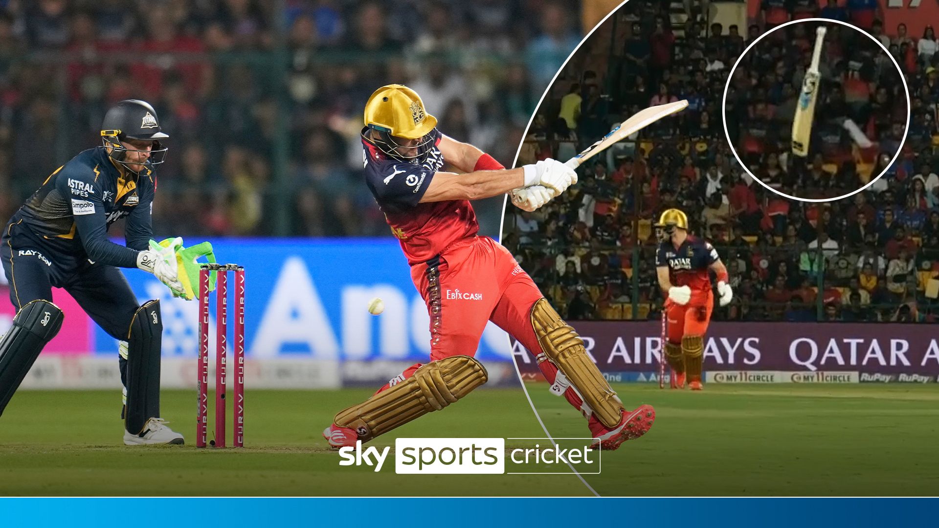Livingstone loses BAT before hitting back-to-back sixes