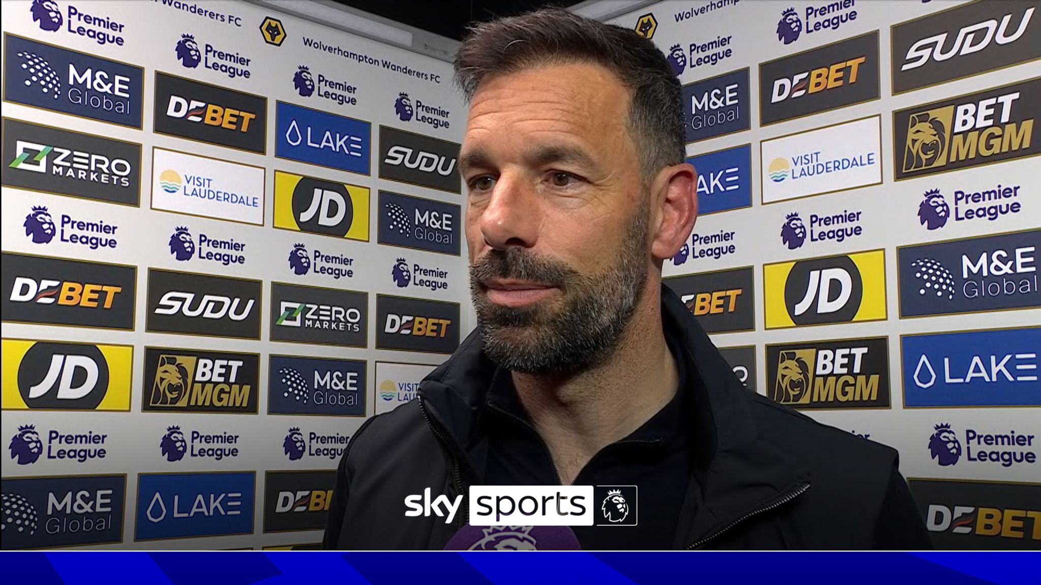 Wolves 3-0 Leicester - Ruud Van Nistelrooy speaks following defeat