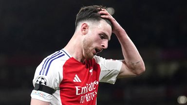 Image from Arsenal fail to rise to the occasion against PSG in Champions League semi-final first leg defeat