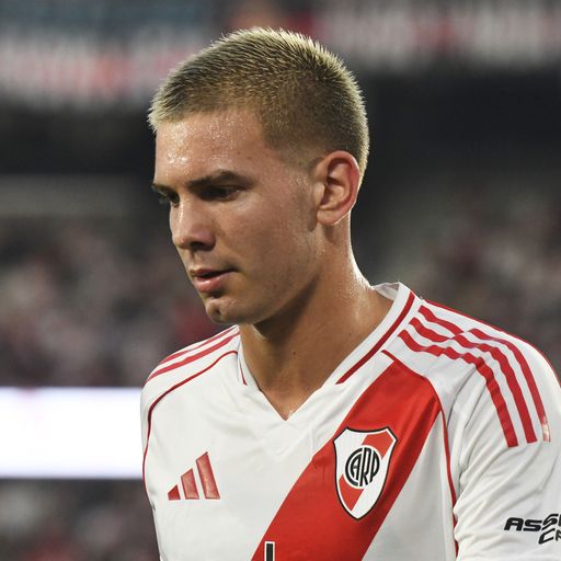 Man Utd and Chelsea interested in River Plate's teenage star Mastantuono
