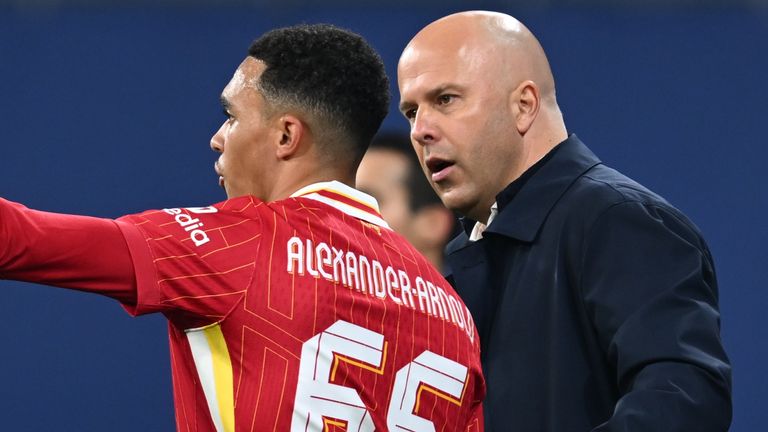 Arne Slot shakes off 'tired' tag as Liverpool attempt to close in on Premier League title