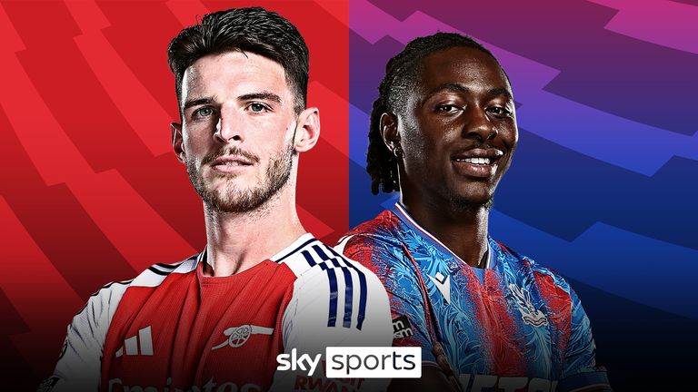 Arsenal host Crystal Palace in the Premier League on Wednesday night - kick-off is at 8pm