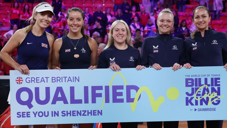 Great Britain, Billie Jean King Cup (Getty Images)