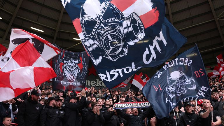 Instead of accusations of England's most boring club going viral, videos of Bristol City fans staying behind 20 minutes after full-time have caught the attention of the football community this season