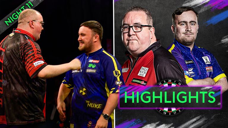 Bunting littler darts highlights 