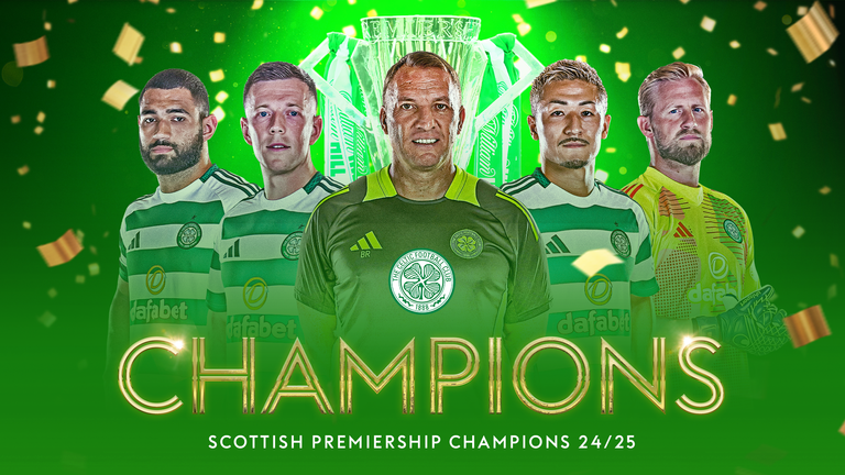 Celtic have won the Scottish Premiership title