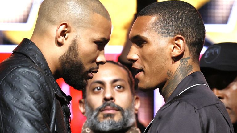 Chris Eubank Jr and Conor Benn 