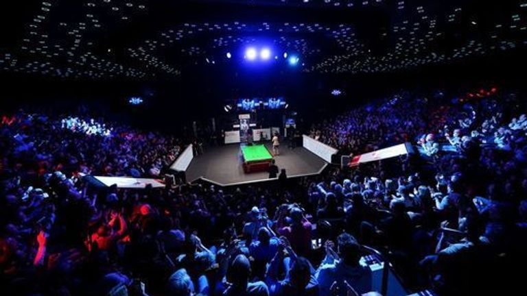 Hearn holds 'positive' talks for Crucible to keep World Snooker Championship