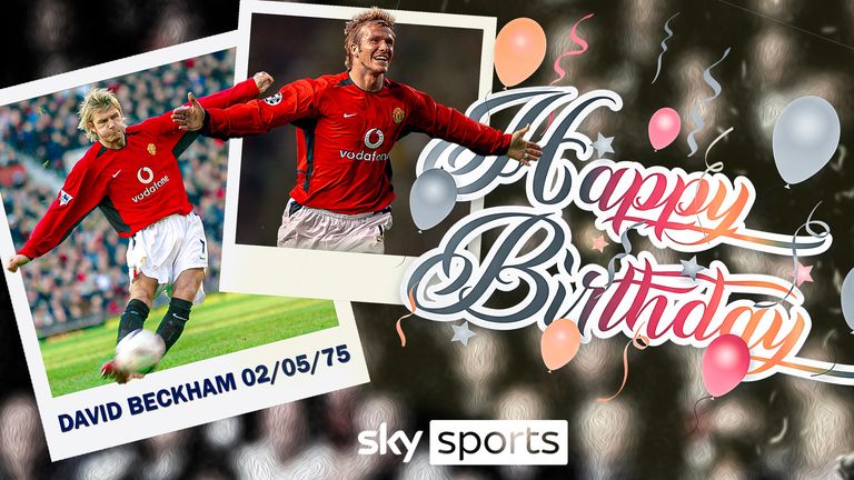 BECKHAM FREE KICKS BIRTHDAY