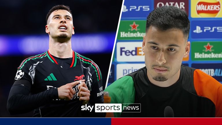 'We're ready' | Martinelli confident ahead of 'biggest match' against PSG
