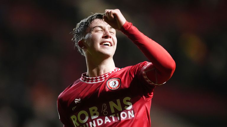 Bristol City's George Earthy (file pic)