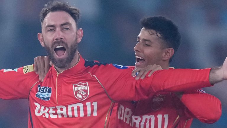 Punjab Kings' Glenn Maxwell, IPL (Associated Press)