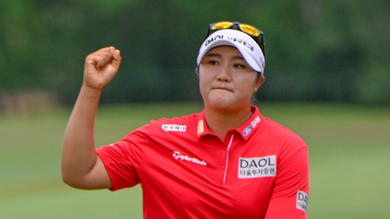 Haeran Ryu has a share of the lead after the third round of LPGA Chevron Championship 