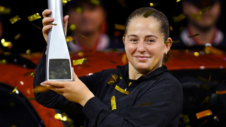 Latvia's Jelena Ostapenko wins 2025 Stuttgart Open (Associated Press)