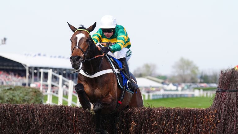 Jonbon wins his second Melling Chase at Aintree