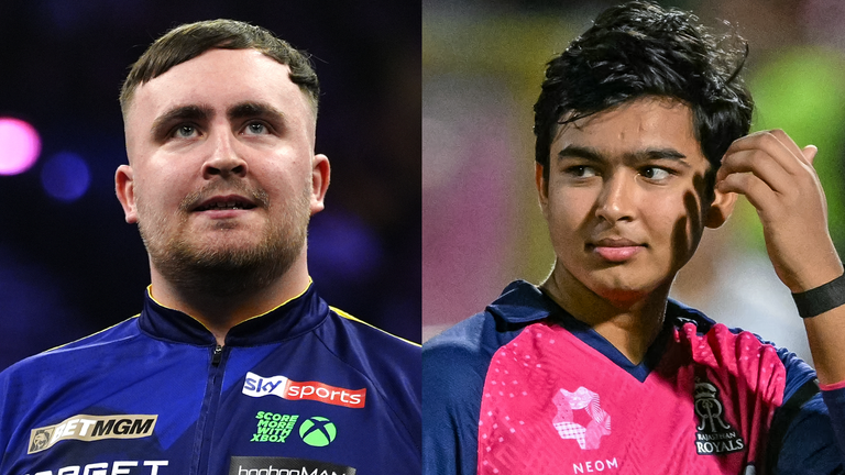 Watch teen sensations Luke Littler and Vaibhav Suryavanshi in the Premier League Darts and and Indian Premier League live on Sky Sports