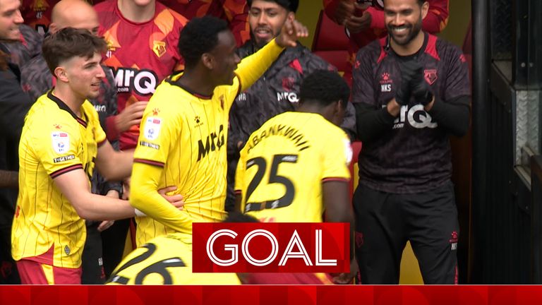 'What a header!' | Doumbia puts Watford ahead against Burnley