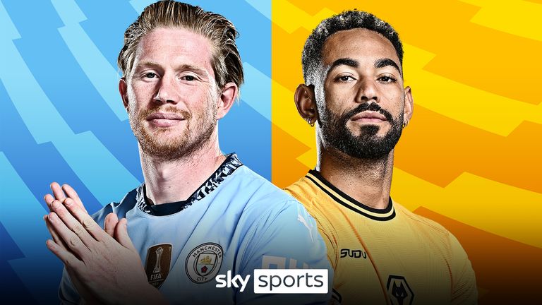 Man City host Wolves in the Premier League on Friday night live on Sky Sports - kick-off is at 8pm