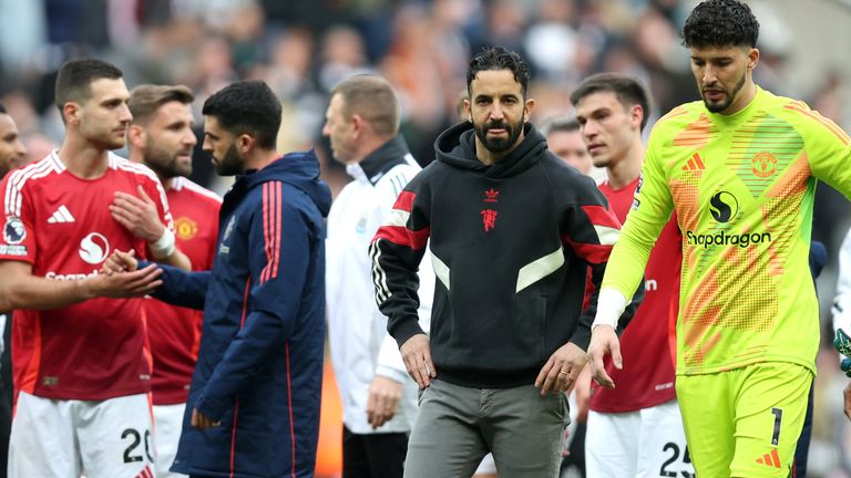 Manchester United suffered a heavy defeat at Newcastle on Sunday ahead of their Europa League tie against Lyon