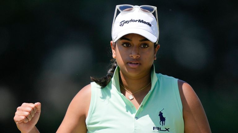 Megha Ganne, LPGA Tour golf (Associated Press)