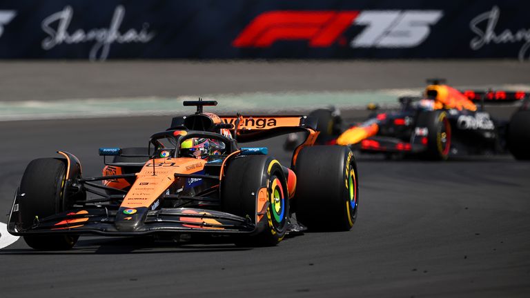 Oscar Piastri Max Verstappen