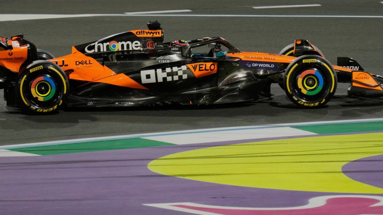 McLaren driver Oscar Piastri 