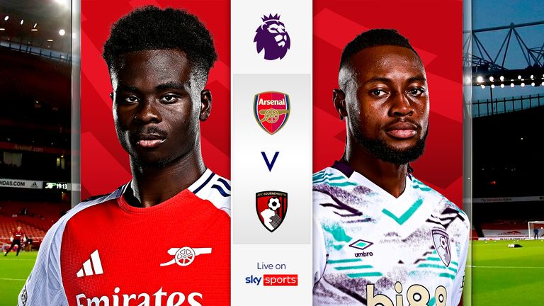 Arsenal and Bournemouth