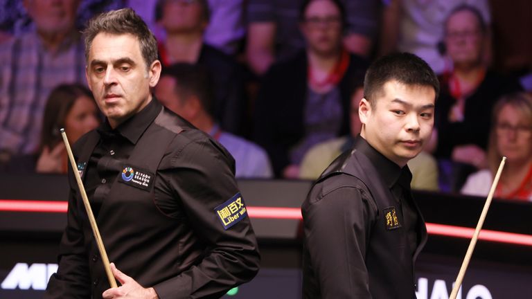 O'Sullivan beat Pang Junxu to reach a record-extending 23rd Crucible quarter-final