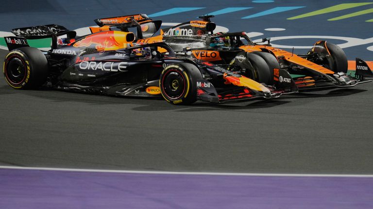 Max Verstappen and Oscar Piastri