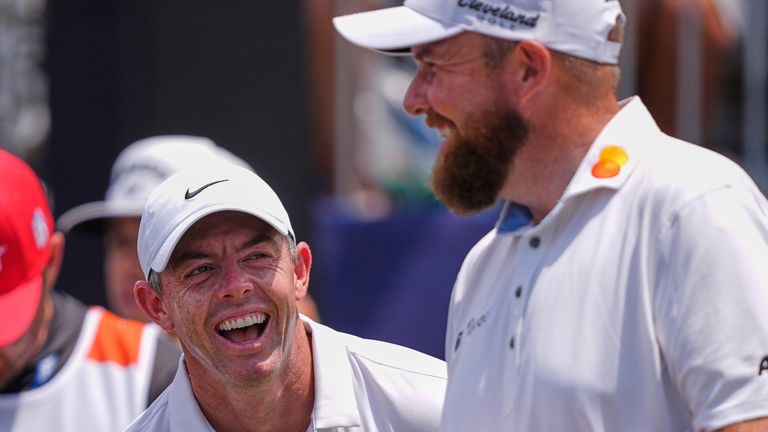 Rory McIlroy and Shane Lowry, Zurich Classic of New Orleans (Associated Press)