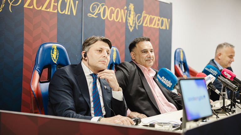 Tan Kesler and Alex Haditaghi are helping to turn things around for Pogon Szczecin