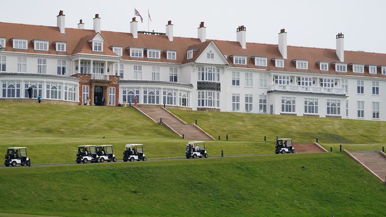 Turnberry golf course general view