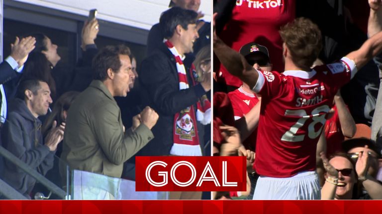Sam Smith makes it two as Wrexham double lead against Burton