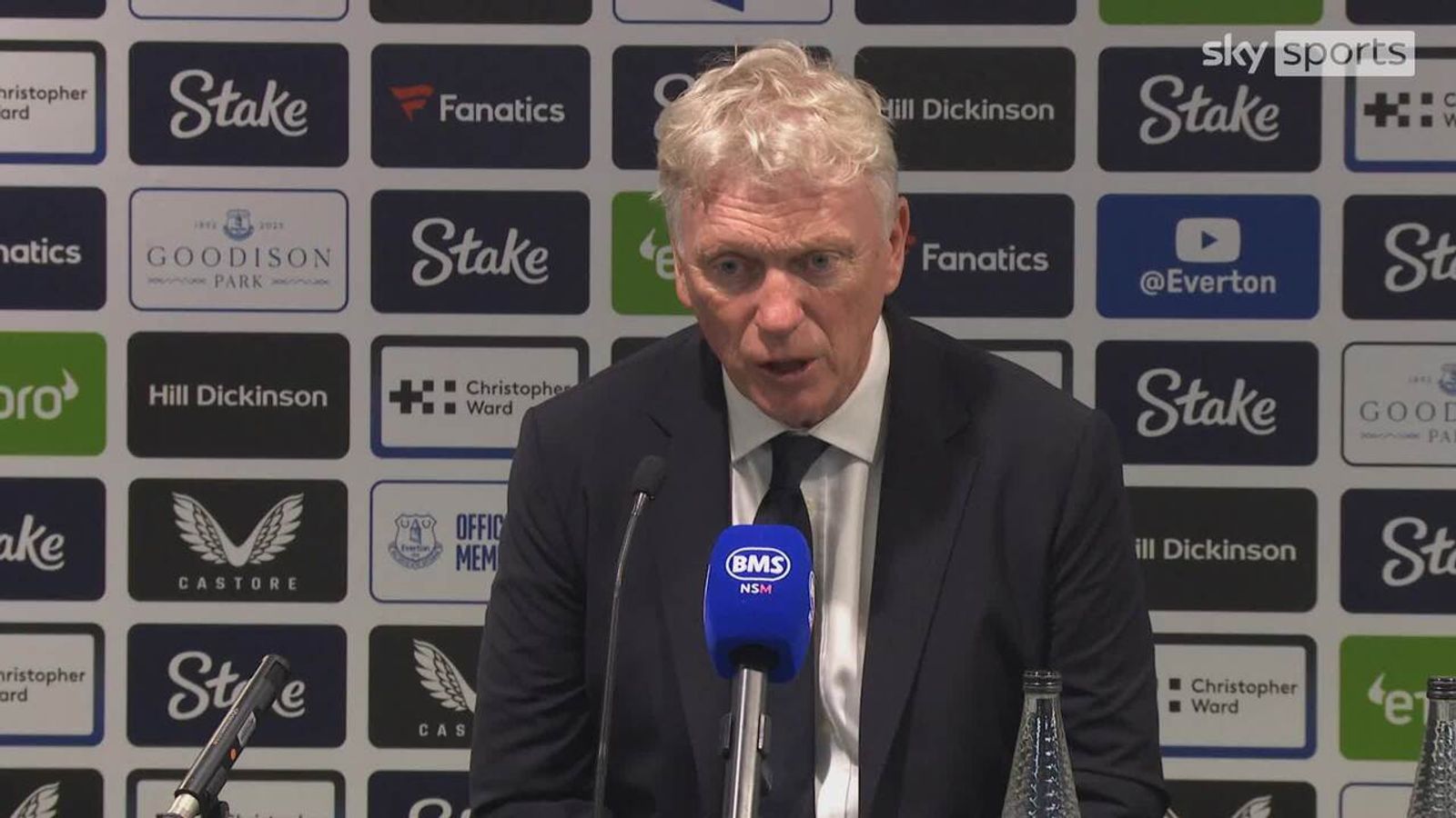 Everton boss David Moyes: I told the players we had to finish last Goodison Park match with a win against Southampton