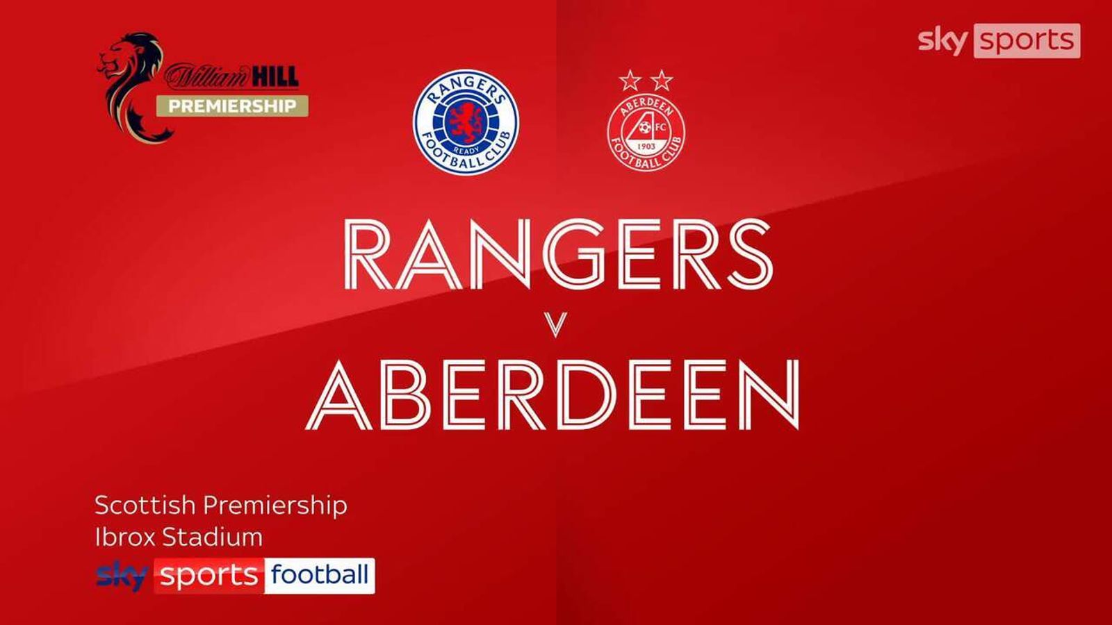 Rangers 4-0 Aberdeen