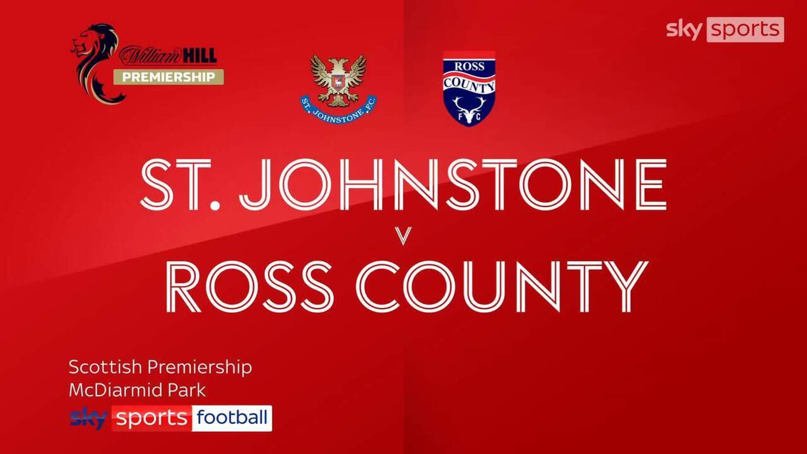 St Johnstone 2-1 Ross County