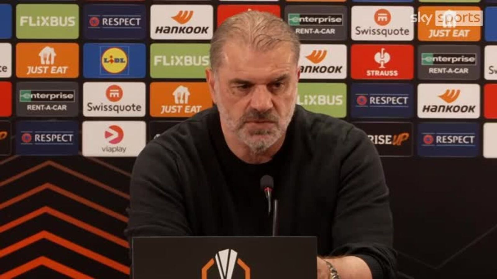 'WHO CARES?!' | Ange rants after getting angry at Man Utd questions