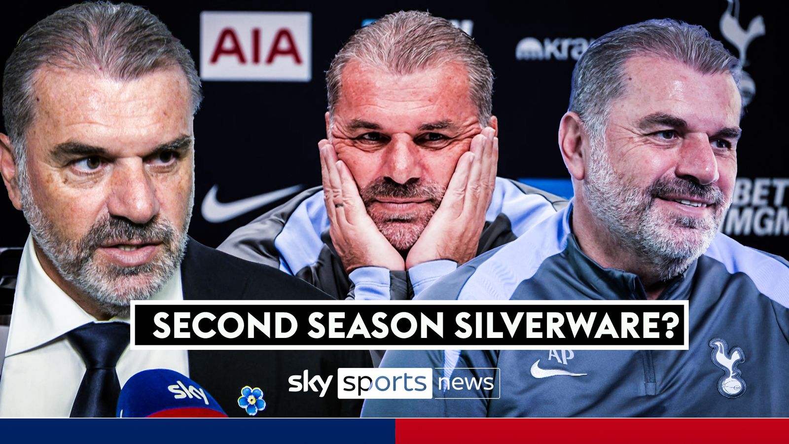 Ange WON'T back down on trophy promise | But can Spurs prove him right? Ange WON'T back down on trophy promise | But can Spurs prove him right?