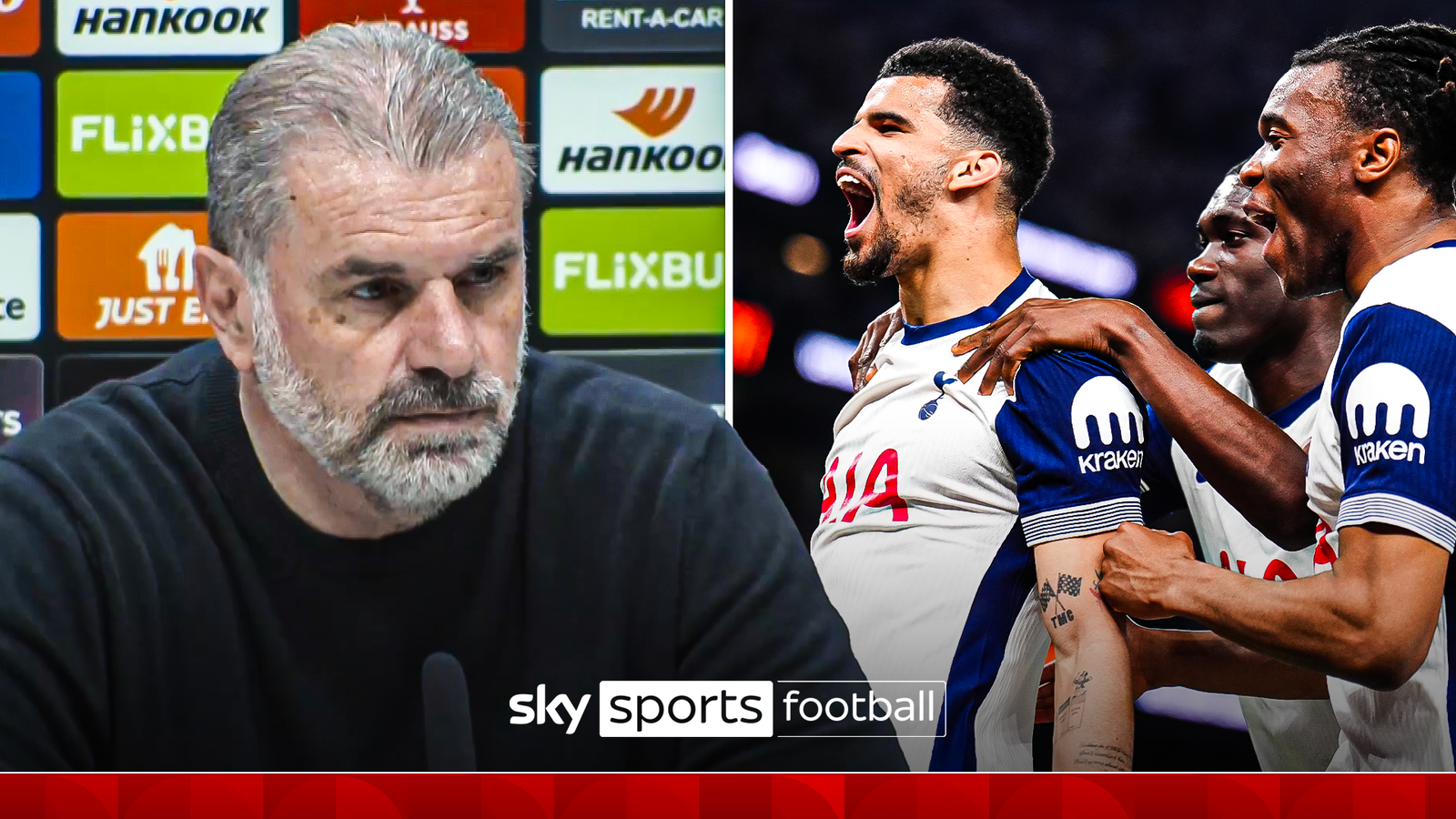 Ange praises 'outstanding' Spurs performance following first leg victory