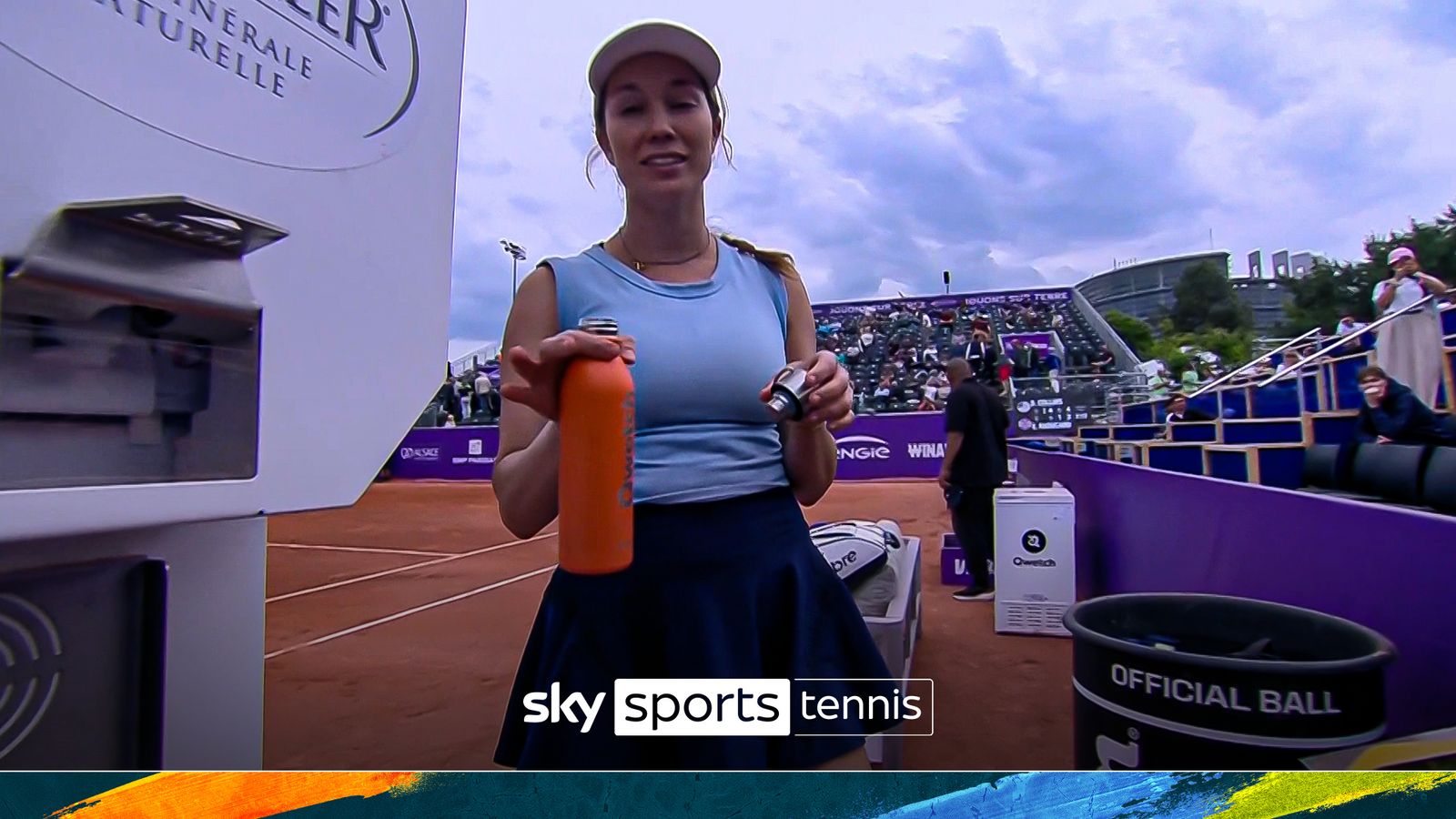 'Wildly inappropriate' | Collins calls out a camera operator during Raducanu tie