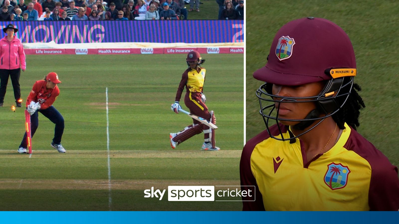 Realeanna Grimmond run out in bizarre fashion! | 'I've never seen anything like it!'