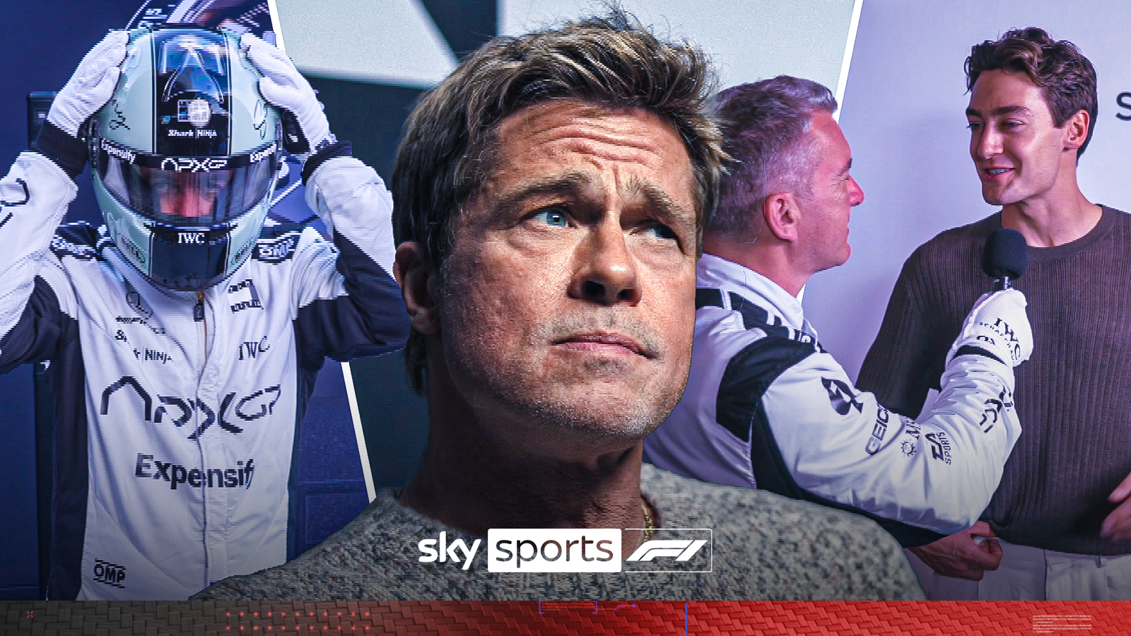 What's it like working with Brad Pitt? Wolff and Russell reveal all…