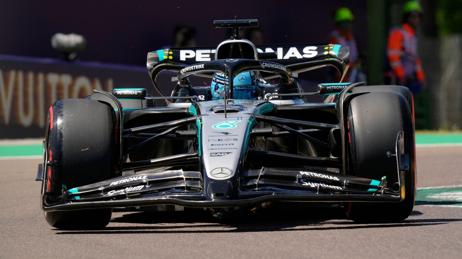 Emilia Romagna GP: Russell fastest in upgraded Mercedes LIVE!