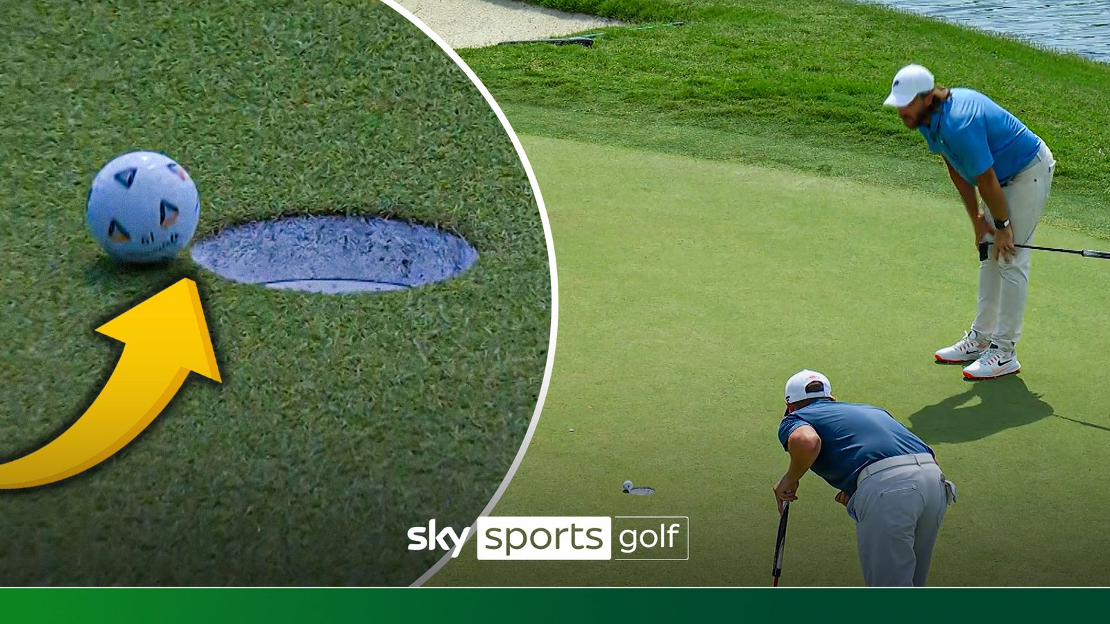 PGA Tour DRAMA As Tommy Fleetwood Waits Nearly 30 Seconds For His Ball Skysports Fleetwood Tommy Golf 6927556 