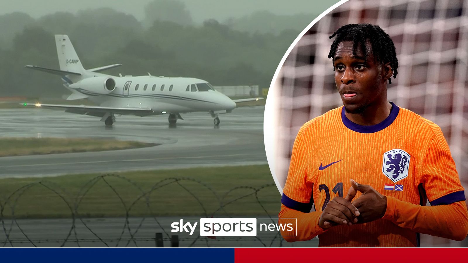 Frimpong arrives in the UK to finalise Liverpool signing!