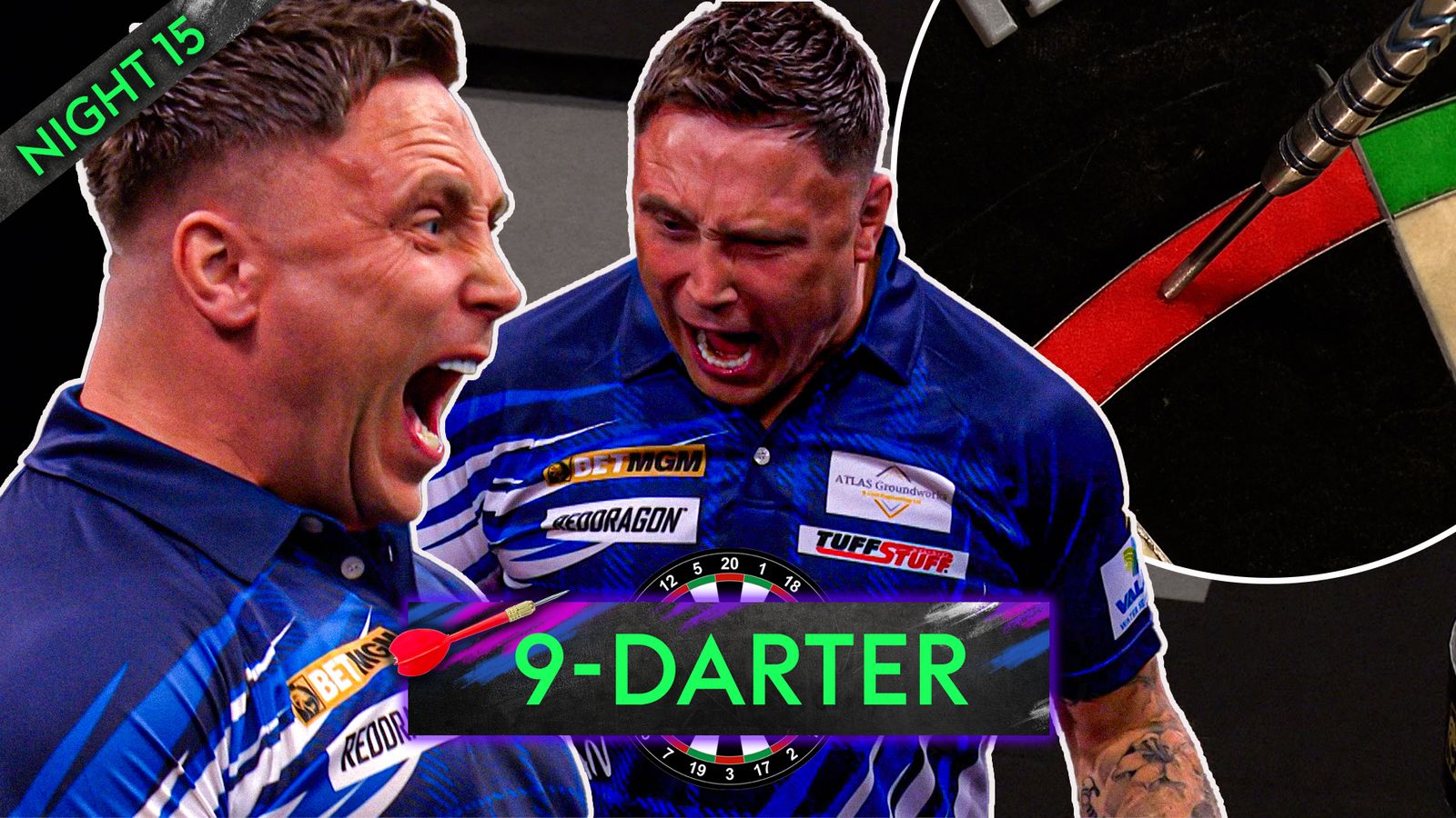 NINE-DARTER ALERT! Price blows the roof off in Aberdeen with perfect leg
