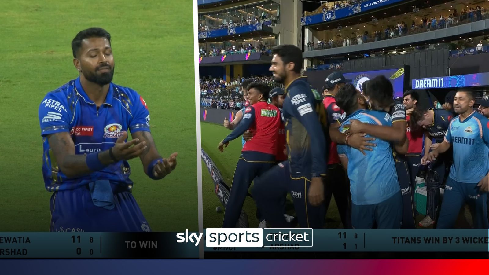 Rain, no-ball and a run-out fumble | Titans clinch win in dramatic final over!