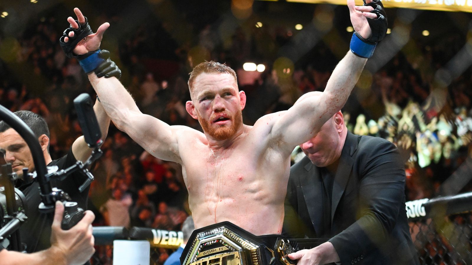 Jack Della Maddalena dethrones welterweight champ Belal Muhammad at UFC 315